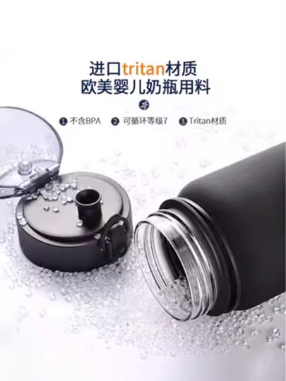 Sports Water Cup, Kidsren's Summer Direct Drinking Cup, Portable Water Bottle for Primary School Students, Special Anti-Fall Water Bottle for Boys and Girls Going to School