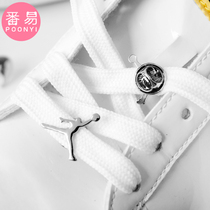 Badge shoelace buckle metal fitting sneakers clothes and hats Tide brand nike Jordan AJ brooch badge shoes decoration accessories