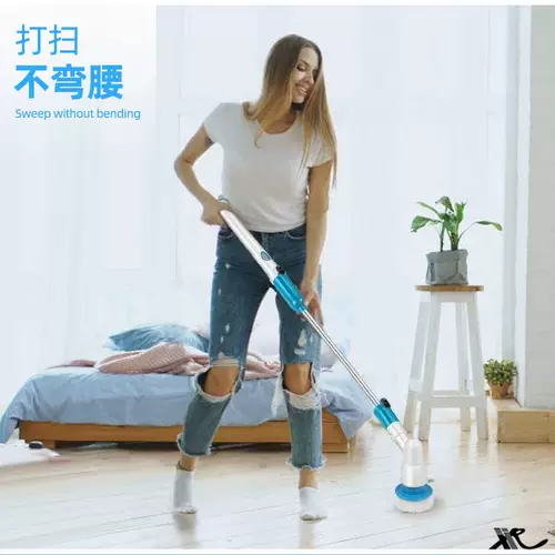 Электрическая очистка артефакта кисти стена плитка плитка на пол длинные ручки твердые волосы многофункциональная кисть для ванной комнаты ванная комната щетка щетка