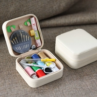 [Белый] 11 -Колора Швейная нить+12 Швейных инструментов