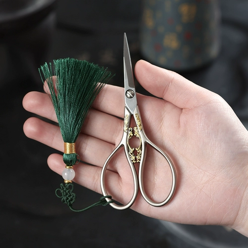 Retro Liu Su Scissors Tea Set Tea Bag Scissors Pu'er Tea Home Cut Creative Tea Sacd Руть чайный чай