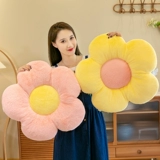 Подушка, белый современный диван для кровати, подсолнух, в цветочек