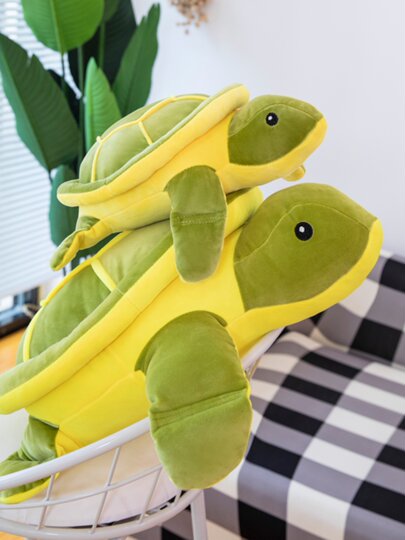 Plush toy turtle doll turtle small doll rag doll cute queen size bed children pillow sleeping for women and men