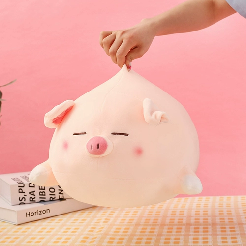 Милая подушка для сна, плюшевая игрушка, успокаивающая тряпичная кукла, свинья