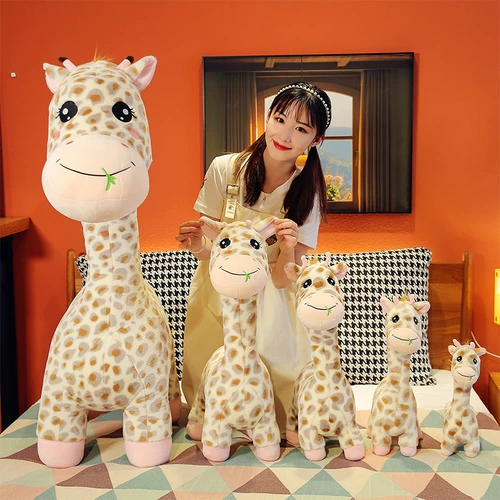 Реалистичная кукла, плюшевая детская игрушка, жираф, подарок на день рождения