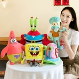 Плюшевая поролоновая милая тряпичная кукла, игрушка, осьминог