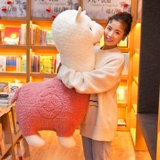 Милая реалистичная альпака, плюшевая игрушка, подушка, тряпичная кукла для сна, подарок на день рождения