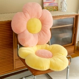 Подушка, белый современный диван для кровати, подсолнух, в цветочек