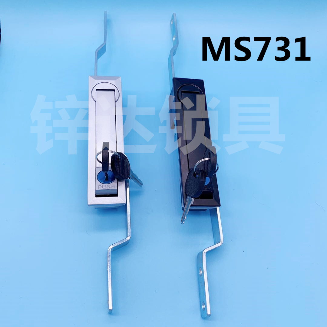 Cabinet lock MS731-1-2 heaven and earth connecting rod lock MS461 control cabinet mechanical door lock black suboptical witu 