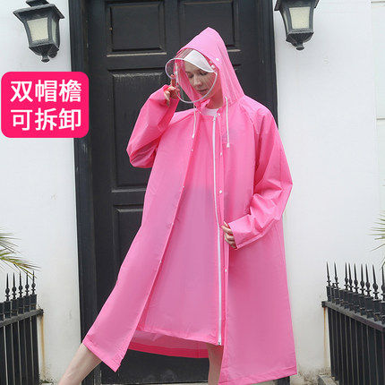 Rainjacket Teen Stormware Rainforest Walking Bookkit Men and Women Electric Cycling Cycling Middle Student Raincloth