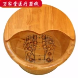 Ванна, деревянный маленький массажер для домашнего использования для ног, увеличенная толщина