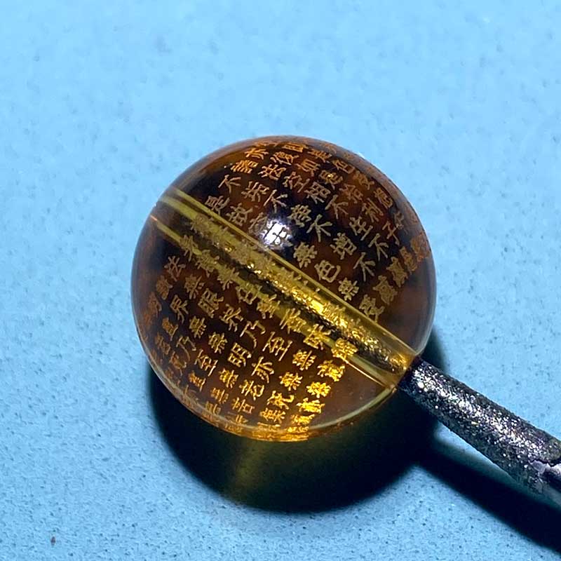 天然水晶 双桃彫刻 筆洗 水盂 置物 中国美術 天然石 文房四宝 青海料