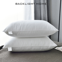 Hotel Pillow Pillow Core Adults Home Feather Velvet Neck Pillow Single 48x74 Student Pillows