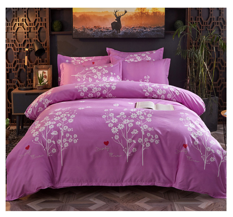 Bộ chăn đơn 1,5 chăn nữ sinh viên ký túc xá đơn đôi 1,8 trẻ em chăn đơn chiếc 200x230 bộ ba mảnh đơn 4 - Quilt Covers chăn mền giá rẻ