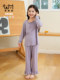 春夏季莫代尔女童睡衣女孩空调服中大童睡衣薄款家居服新款