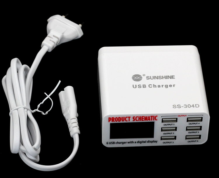 Tin mới nhất usb đa cổng sạc cắm nhiều điện thoại cùng lúc các 5V3.5A thông minh nhanh trạm sạc chèn hàng ghế - Phụ kiện điện thoại di động ốp lưng oppo a5s