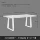 ghế gỗ bàn ăn Genovia đá phiến acrylic bàn ăn kết hợp ghế kem Jingfeng nhà căn hộ nhỏ bàn treo hình chữ nhật bàn ăn 8 ghế bàn tròn gấp gọn