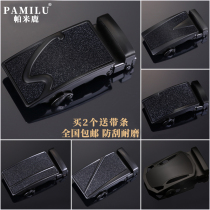 3 5cm belt automatic buckle pi dai tou mens belt slide slot faucet belt clip alloy Snap 4 0