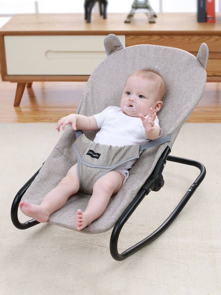 Baby rocking chair coaxing artifacts palliative chair newborn baby lounge with doll sleeping artifact children cradle bed