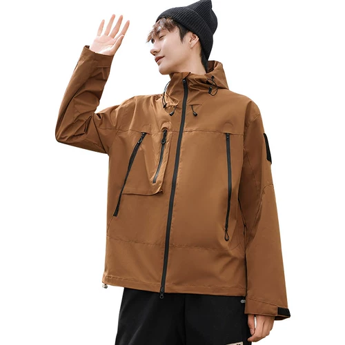 Толстовка с капюшоном, демисезонная куртка для отдыха, в американском стиле, оверсайз