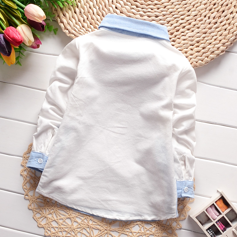 Chemise enfant à manche longue - Ref 2083052 Image 46