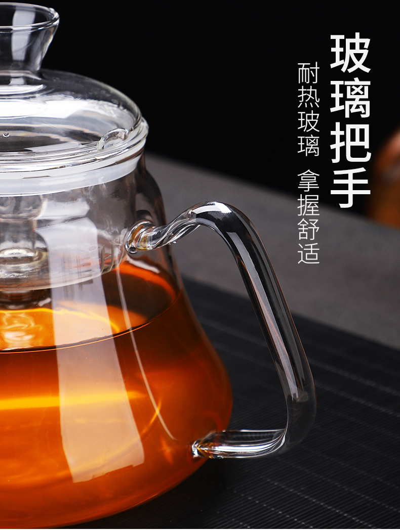 HaoFeng steam boiling tea kettle electric TaoLu boiled tea, black tea tea special tea steamer glass cooking