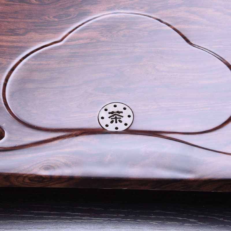 HaoFeng bamboo tea tray was sea tea sets tea tray tea saucer kung fu tea set four unity of electric heating furnace