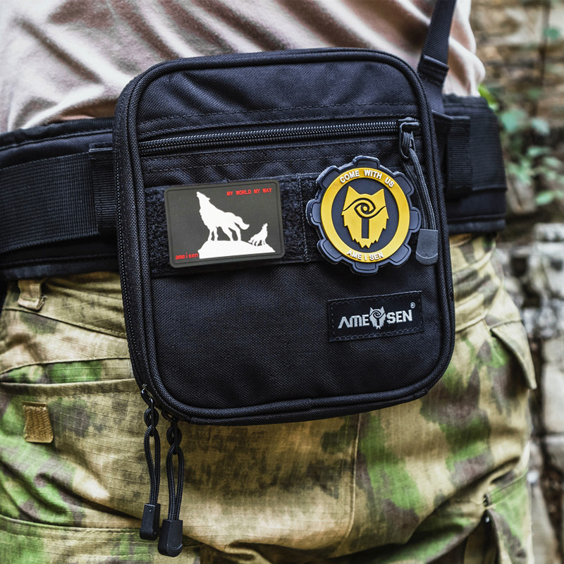 Amisen EDC bag outdoor tactics molle accessory bag first aid kit accessory bag tools hanging bag men's multi-function