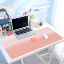 Mouse pad super large waterproof leather office table pad student dormitory desk pad childrens writing desktop mat ins Wind laptop game wrist guard custom summer cold hipster
