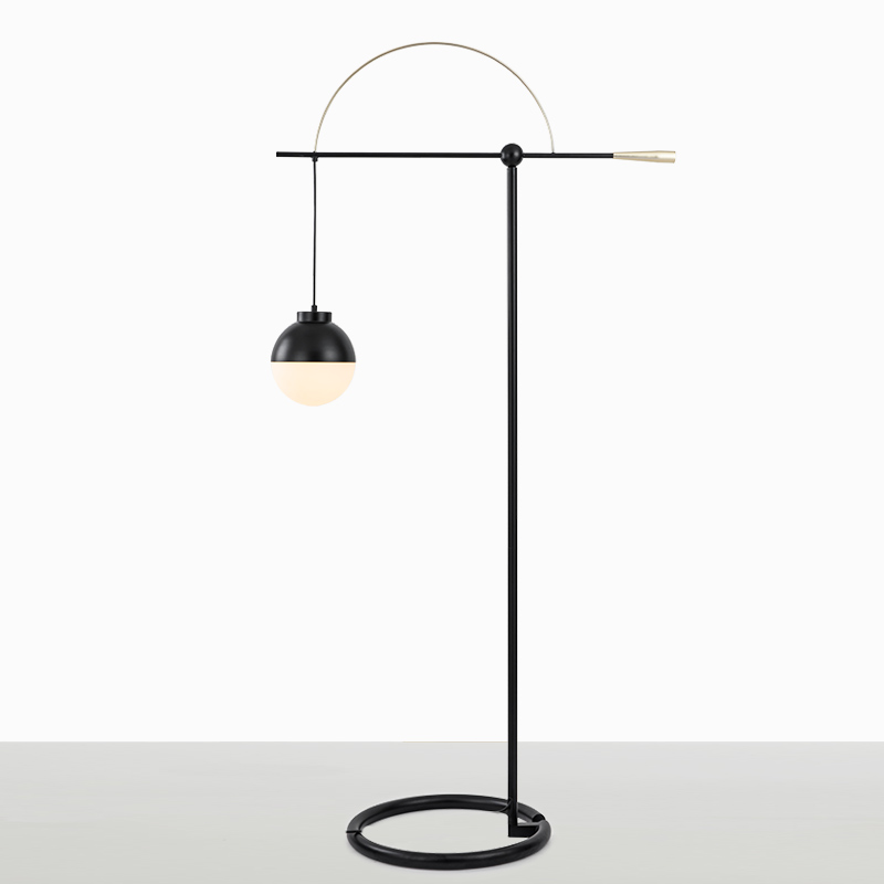 Post-modern creative living room in Nordic post-modern coffee couch lighting lamp bedhead study floor light