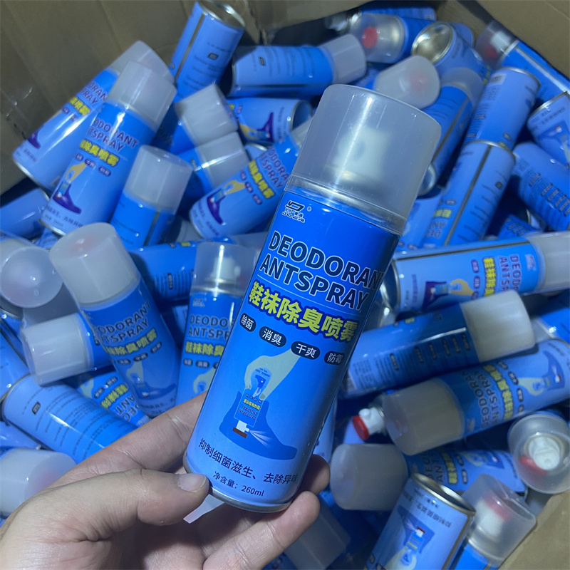 Foot stink fuxing omits warehouse daily press-type sports casual shoes to remove odor and foot stink spray