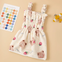 Бежевые бретели, с медвежатами