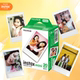 Fuji instax Polaroid Photo Paper Mini Polaroid Camera Universal Lace Photo Paper White Border Double Pack Photo Paper