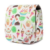 Fuji one-time imaging mini8 8 9 camera bag transparent shell protective shell with rope camera fit bag retro bag