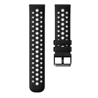 Дышащая сетка-черно-серая [силиконовый ремешок]