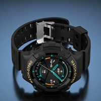 Черные самураи желтые символы (интегрированный ремешок)