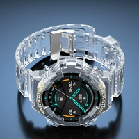 Полностью прозрачный желтый символ (интегрированный ремешок)