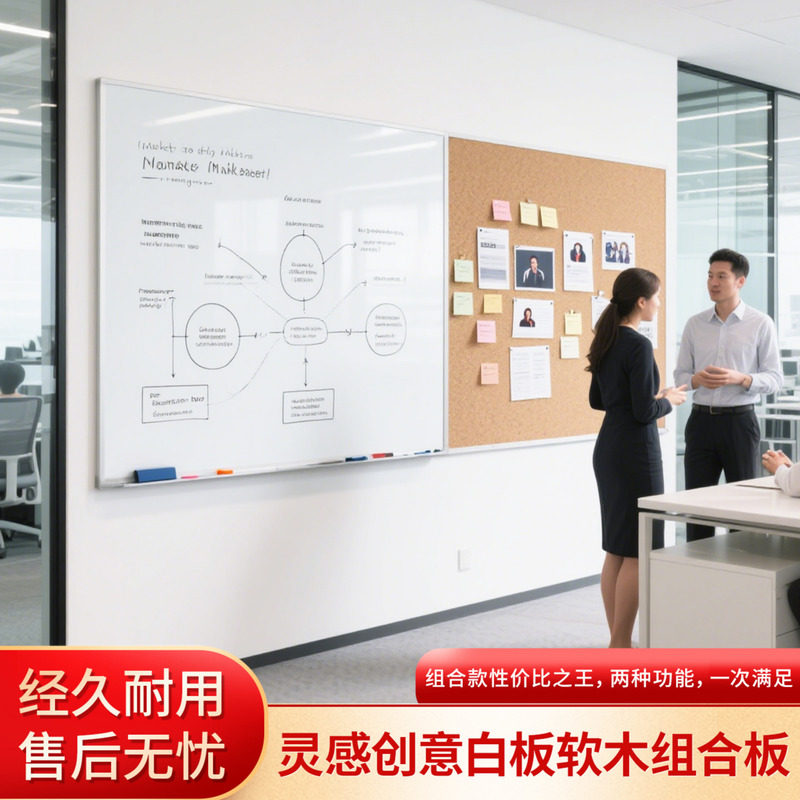 富鑫通钢化玻璃磁性白板：创意办公新宠，打造梦幻工作空间 -白板-淘宝百科网