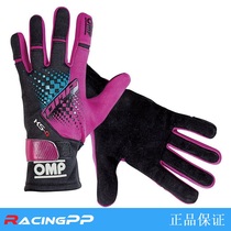 OMP KS-4 Cardiner racing drivers sleeve turned in the palm of the hand