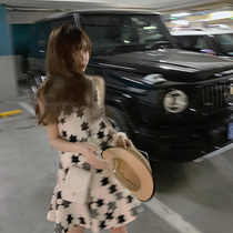 2021 summer new womens size niche design short skirt super fairy dress dress