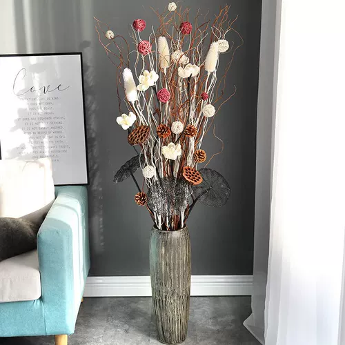 Листья пульс декоративный сухой цветок гостиная большие пучки приземление цветочниц