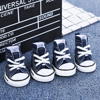 Холст -обувь (синий)