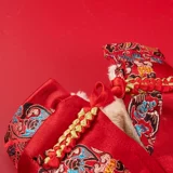 Собаки новогоднее праздничное платье осень и зимние домашние животные плюшевый медведь красавица маленькие собаки Лучший новогодний кот Новый год династия