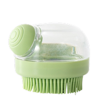 Pet dog bath brush cat bath brush tool can hold shower gel Teddy massage brush cleaning supplies artifact