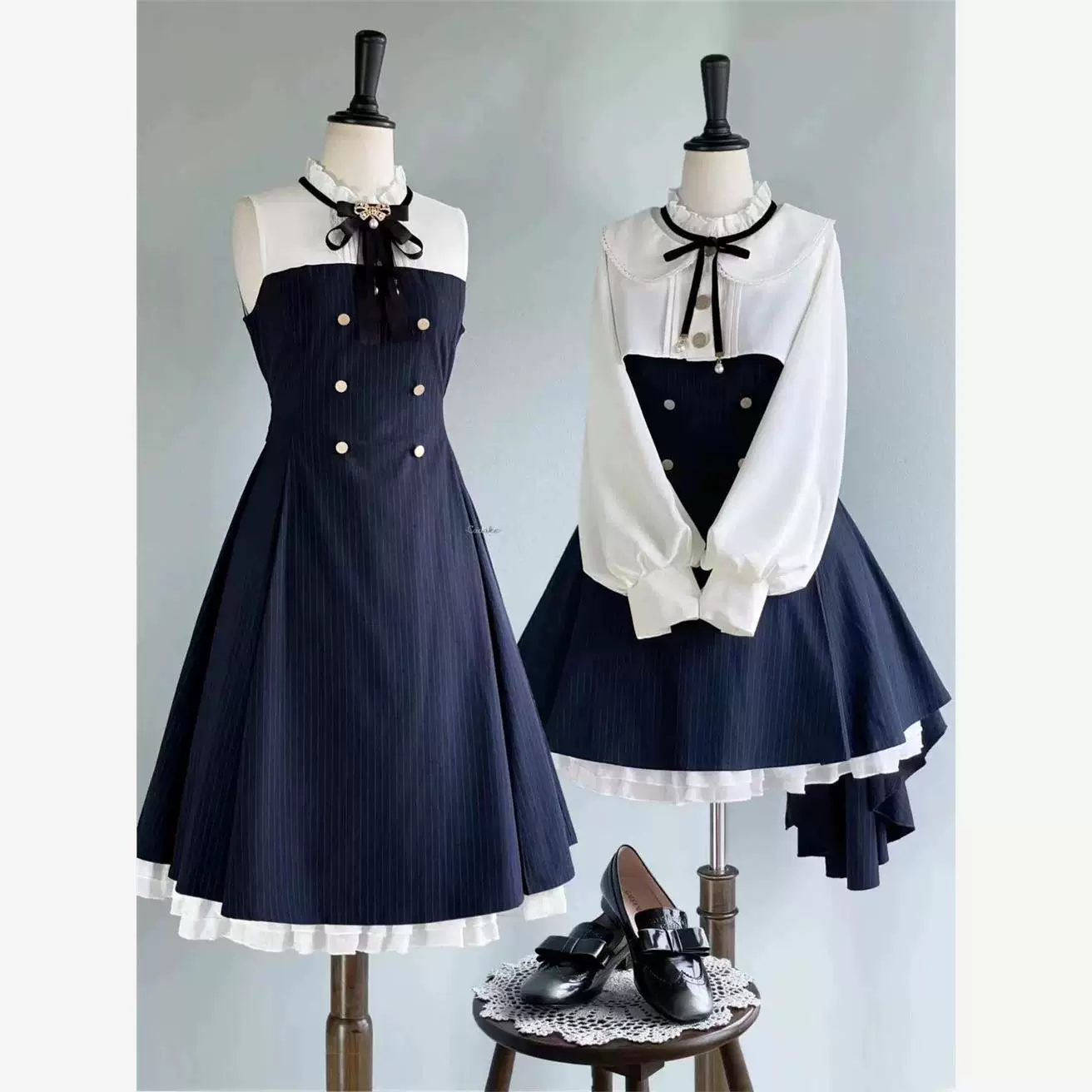 Подлинный дизайн набор, юбка, стиль Lolita, Lolita Jsk