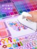 Pinduoduo DIY Craft Material Kit Full Set 3D Fusion Mard Color Number Set Tools Iron Supplement Kit 88