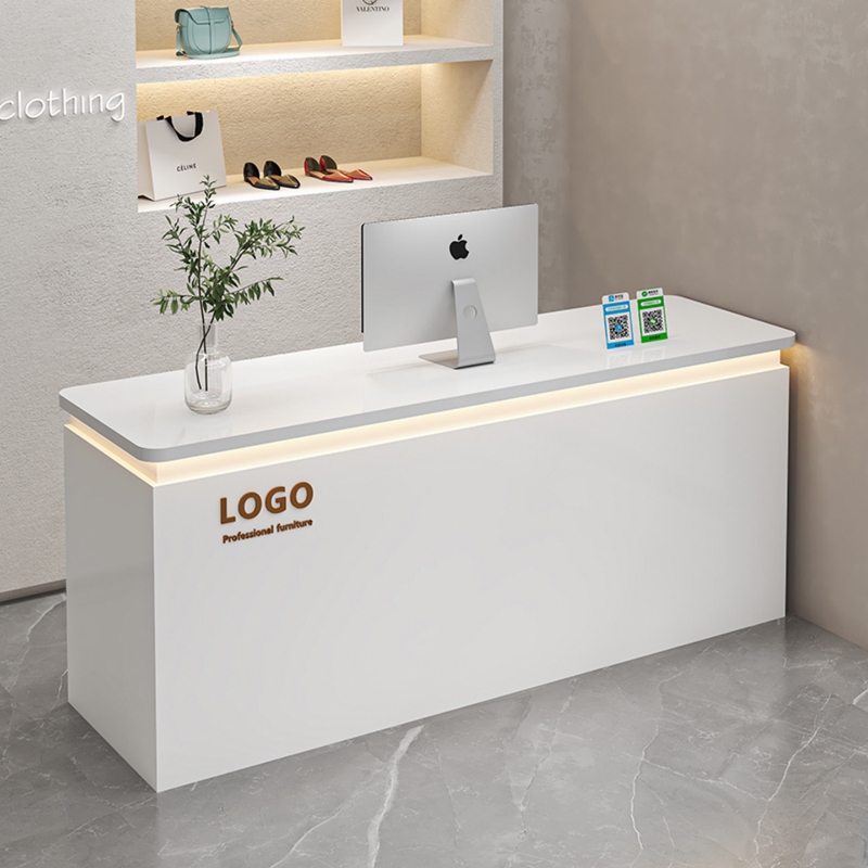 Front Desk Cashier Counter, High-End Clothing Store Counter, Small Bar Counter, Supermarket Shop, Internet Celebrity Company Reception Desk