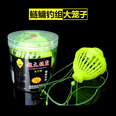 Silver carp Mega Water Monster Cage Fish Hook Water Thunder Blast Hook Import Iseny Suit Bait Cage Flowers Silver Silver Carp