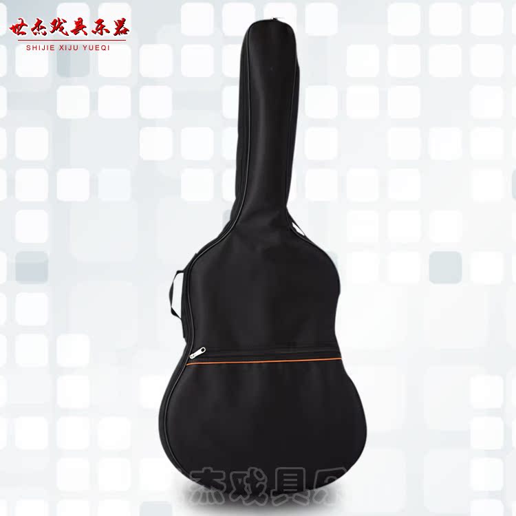 Folk Guitar Bag 38 38 39 40 41 Inch Guitar Pack Thickened Sponge double shoulder back guitar violin bag