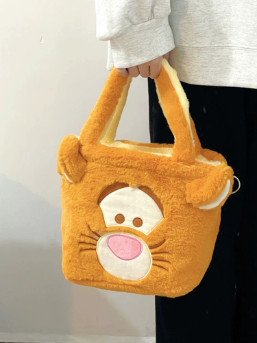 Демисезонная милая двусторонная сумка на одно плечо, сумка через плечо